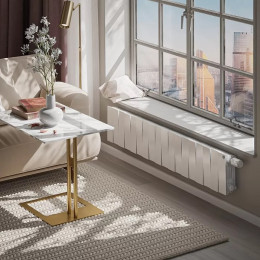 Биметаллический радиатор Royal Thermo PianoForte 200 Bianco Traffico VDR/18 секций с нижним подключением