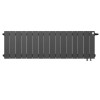 Биметаллический радиатор Royal Thermo PianoForte 300 Noir Sable VDR/16 секций с нижним подключением