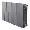 Биметаллический радиатор Royal Thermo PianoForte 300 Silver Satin 8 секций
