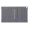 Биметаллический радиатор Royal Thermo PianoForte 300 Silver Satin 8 секций