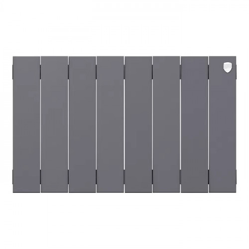Биметаллический радиатор Royal Thermo PianoForte 300 Silver Satin 8 секций
