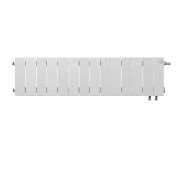 Биметаллический радиатор Royal Thermo PianoForte 200 Bianco Traffico VDR/14 секций с нижним подключением