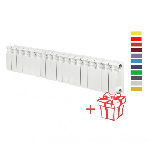 Радиатор биметаллический Rifar (Рифар) Base 200 (18 секций)