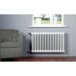 Трубчатый радиатор Zehnder Charleston Completto 2056/22 секции, боковое подключение №1270, 3/4", RAL 9016 (белый)