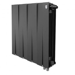 Биметаллический радиатор Royal Thermo PianoForte 500 Noir Sable VDR/8 секций