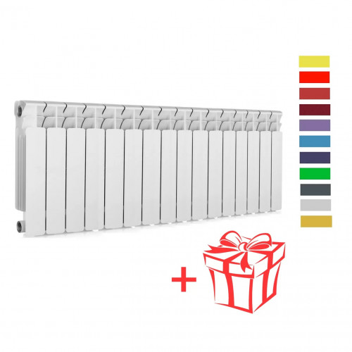 Радиатор биметаллический Rifar (Рифар) Base 350 (16 секций)