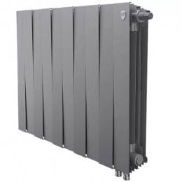 Биметаллический радиатор Royal Thermo PianoForte 500 Silver Satin VDR/10 секций