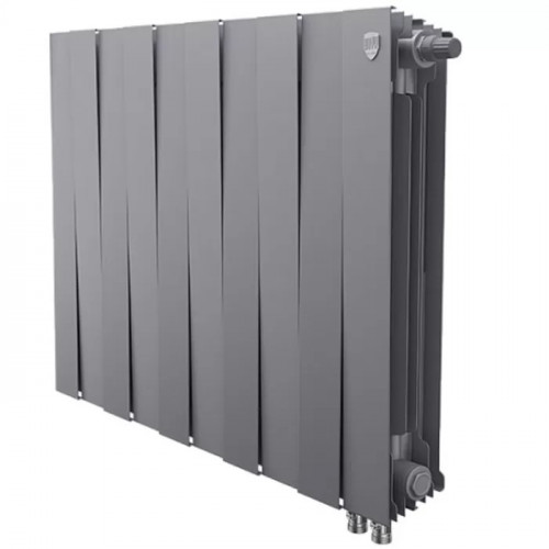 Биметаллический радиатор Royal Thermo PianoForte 500 Silver Satin VDR/10 секций