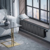 Биметаллический радиатор Royal Thermo PianoForte 200 Noir Sable VDR/16 секций с нижним подключением