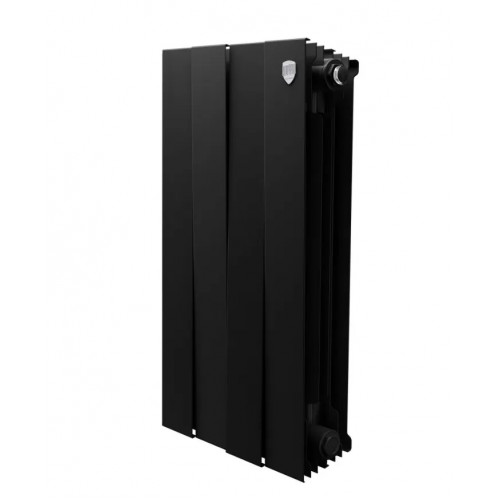 Радиатор биметаллический Royal Thermo PianoForte Noir Sable 500 4 секции