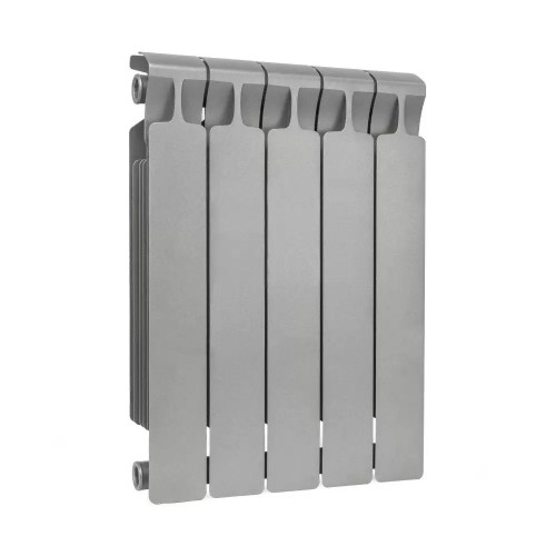 Биметаллический радиатор Rifar Monolit 500, 6 секций Титан