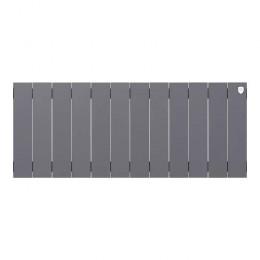 Биметаллический радиатор Royal Thermo PianoForte 300 Silver Satin 12 секций