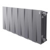 Биметаллический радиатор Royal Thermo PianoForte 300 Silver Satin 12 секций