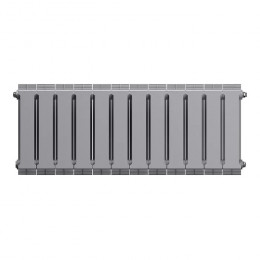Биметаллический радиатор Royal Thermo PianoForte 300 Silver Satin 12 секций