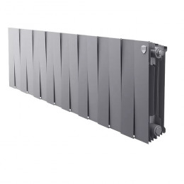 Биметаллический радиатор Royal Thermo PianoForte 300 Silver Satin 16 секций