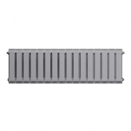 Биметаллический радиатор Royal Thermo PianoForte 300 Silver Satin 16 секций