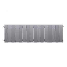 Биметаллический радиатор Royal Thermo PianoForte 300 Silver Satin 16 секций