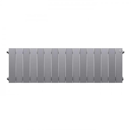 Биметаллический радиатор Royal Thermo PianoForte 300 Silver Satin 16 секций