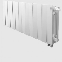 Биметаллический радиатор Royal Thermo PianoForte 300 Bianco Traffico VDR/14 секций с нижним подключением