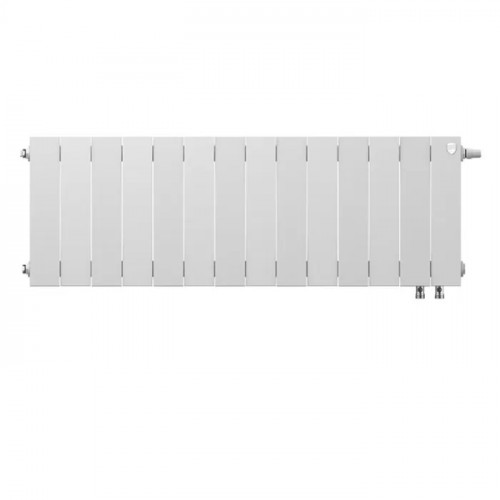 Биметаллический радиатор Royal Thermo PianoForte 300 Bianco Traffico VDR/14 секций с нижним подключением