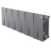 Биметаллический радиатор Royal Thermo PianoForte 200 Silver Satin 12 секций