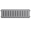 Биметаллический радиатор Royal Thermo PianoForte 200 Silver Satin 12 секций