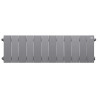 Биметаллический радиатор Royal Thermo PianoForte 200 Silver Satin 12 секций
