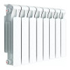 Биметаллический радиатор Rifar Monolit 300, 12 секций, боковое подключение