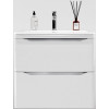 Тумба с раковиной Style Line Марелла СС-00002405/СС-00002367 60 белый глянец