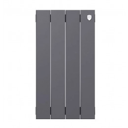 Радиатор биметаллический Royal Thermo PianoForte Satin Silver 500 6 секций