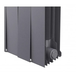 Радиатор биметаллический Royal Thermo PianoForte Satin Silver 500 6 секций