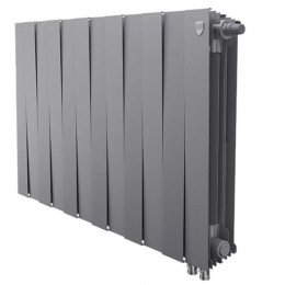 Биметаллический радиатор Royal Thermo PianoForte 500 Silver Satin VDR/12 секций