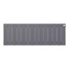 Биметаллический радиатор Royal Thermo PianoForte 300 Silver Satin 14 секций