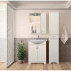 Тумба с раковиной Style Line Олеандр-2 65 Люкс рельеф пастель