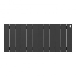 Биметаллический радиатор Royal Thermo PianoForte 300 Noir Sable 12 секций