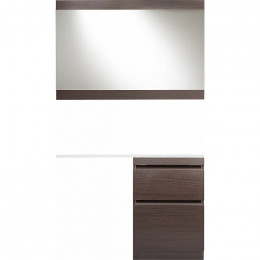 Тумба с раковиной Style Line Даллас Люкс Plus СС-00000424/СС-00002388 120 R венге