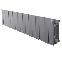 Биметаллический радиатор Royal Thermo PianoForte 200 Silver Satin 18 секций
