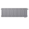 Биметаллический радиатор Royal Thermo PianoForte 300 Silver Satin VDR/14 секций с нижним подключением