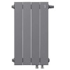 Биметаллический радиатор Royal Thermo PianoForte 500 Silver Satin VDR/4 секции