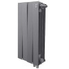 Биметаллический радиатор Royal Thermo PianoForte 500 Silver Satin VDR/4 секции