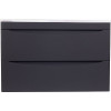 Тумба с раковиной Style Line Бергамо мини СС-00002366/СС-00002360 90 Люкс Plus черный