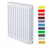 Трубчатый радиатор Zehnder Charleston 3057/18 секций, боковое подключение №1270, 3/4", RAL 9016 (белый)