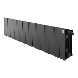 Биметаллический радиатор Royal Thermo PianoForte 200 Noir Sable VDR/18 секций с нижним подключением
