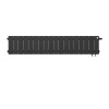 Биметаллический радиатор Royal Thermo PianoForte 200 Noir Sable VDR/18 секций с нижним подключением