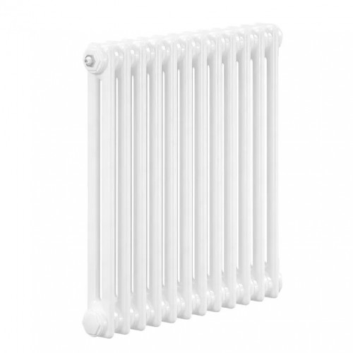 Трубчатый радиатор Zehnder Charleston Completto 2056/12 секций, боковое подключение №1270, 3/4", RAL 9016 (белый)
