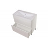 Тумба с раковиной Style Line El Fante Атлантика СС-00002212/СС-00002204 90 белый