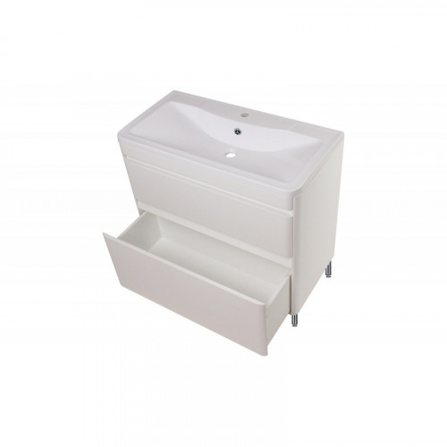 Тумба с раковиной Style Line El Fante Атлантика СС-00002212/СС-00002204 90 белый
