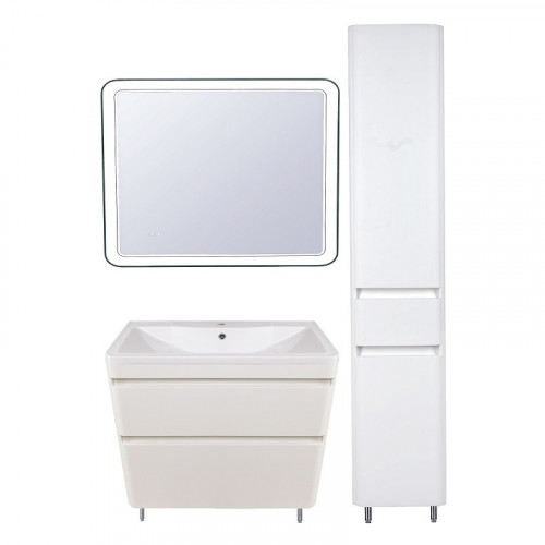 Тумба с раковиной Style Line El Fante Атлантика СС-00002212/СС-00002204 90 белый