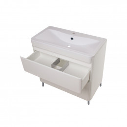 Тумба с раковиной Style Line El Fante Атлантика СС-00002212/СС-00002204 90 белый