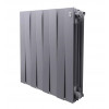 Радиатор биметаллический Royal Thermo PianoForte Satin Silver 500 8 секций